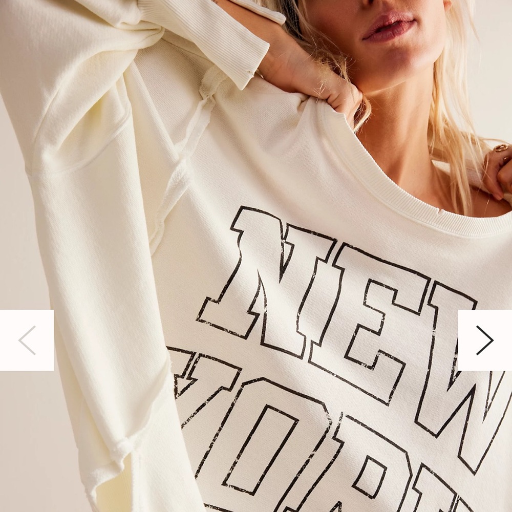 We the free Camden pullover sweatshirt